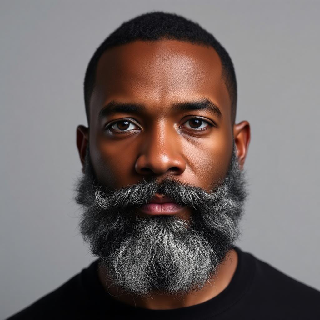 Full Beard Sculpt — before